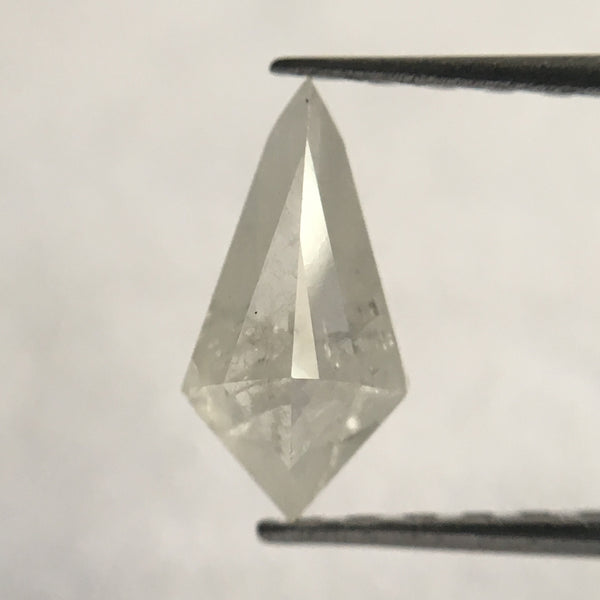 0.56 Ct Fancy opalescent Color geometric shape Natural Loose Diamond 8.40 mm X 4.30 mm x 2.60 mm, Kite Shape grey Diamond SJ27/38