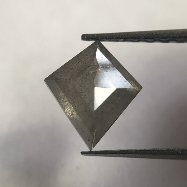 1.22 Ct 8.45 mm X 7.05 mm Fancy Grey Color geometric shape Natural Loose Diamond, Kite Shape Fancy Light grey Diamond Use For Sale SJ28/07