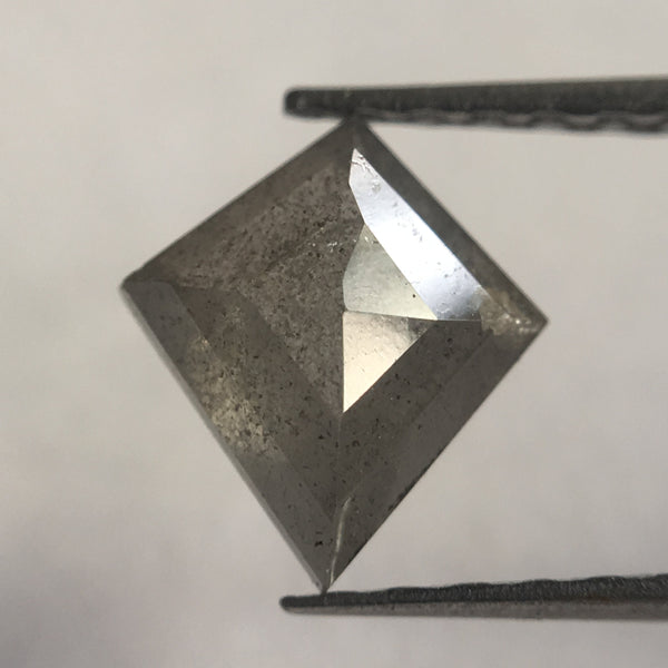 1.22 Ct 8.45 mm X 7.05 mm Fancy Grey Color geometric shape Natural Loose Diamond, Kite Shape Fancy Light grey Diamond Use For Sale SJ28/07