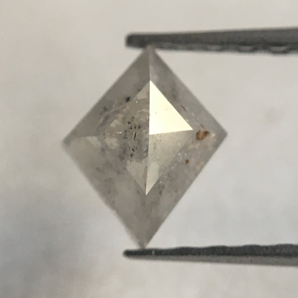 0.86 Ct Kite Cut Loose Diamond, Fancy Gray, Excellent Quality