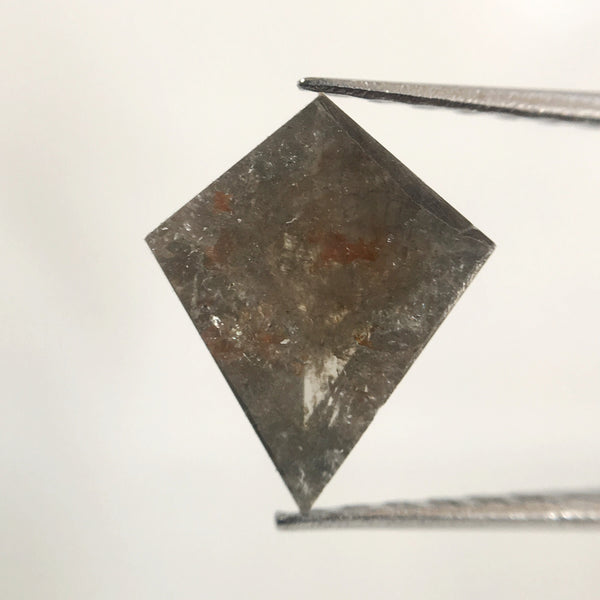 1.07 Ct Natural Fancy Brownish Grey Color Kite shape Loose Diamond, 9.90 mm X 8.30 mm Excellent Loose Diamond Use for Jewellery SJ17/04