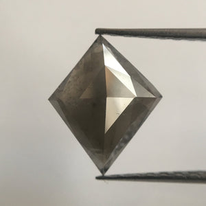 1.20 Ct Natural Dark grey Color Kite shape Loose Diamond, 11.09 mm X 8.88 mm X 2.20 mm Excellent Natural Diamond quality AJ01/09