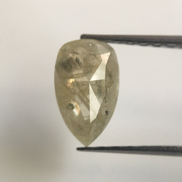 1.05 Ct Light Yellow Color Pear Cut Loose Natural Diamond 8.70 mm X 5.32 mm X 2.43 mm Excellent Diamond Use for Jewelry making SJ07/96