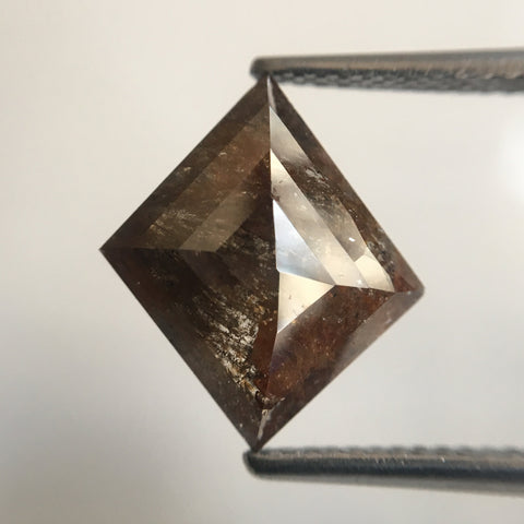 3.19 Ct Brownish Red Color Kite Shape Natural Loose Diamond, 13.10 mm X 11.80 mm X 3.19 mm Fancy Shape Natural Diamond for Jewelry AJ12/25