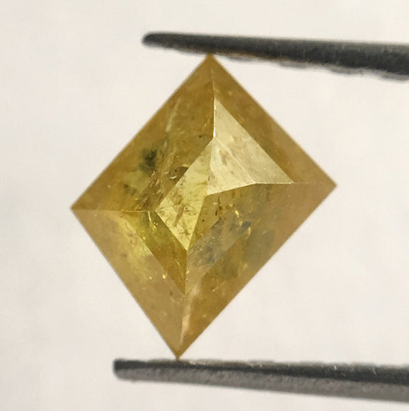 0.42 Ct Yellow Color geometric shape Natural Loose Diamond, 5.10 mm X 4.00 mm x 2.50 mm Fancy Shape Natural Loose Diamond For ring SJ29/06