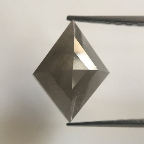 Natural Fancy grey Color 1.89 Ct Kite shape Loose Diamond 10.17 mm X 7.57 mm X 4.22 mm Excellent Diamond quality Use for Jewellery AJ01/07