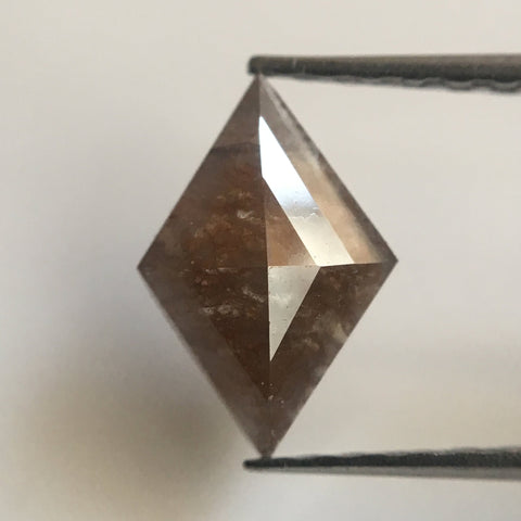 1.02 Ct Fancy Brownish Grey Color Kite shape Loose Diamond, 9.45 mm X 6.39 mm X 2.74 mm Excellent Natural Diamond AJ02/18