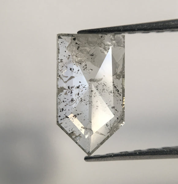 0.73 Ct Pentagon White Grey Diamond: Natural Loose Diamond