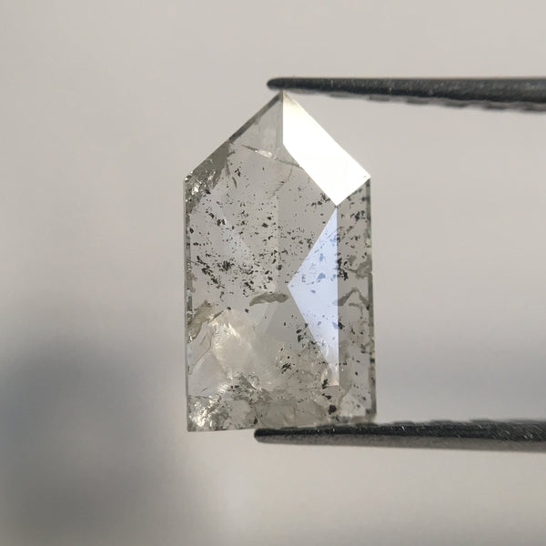 0.73 Ct Pentagon White Grey Diamond: Natural Loose Diamond