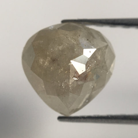 1.87 Ct Yellowish Grey Color Pear Cut Natural Loose Diamond, 7.50 mm X 7.49 mm X 4.10 mm Fancy Shape Natural Loose Diamonds AJ12/34