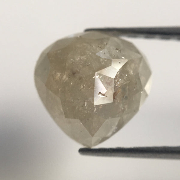 1.87 Ct Yellowish Grey Color Pear Cut Natural Loose Diamond, 7.50 mm X 7.49 mm X 4.10 mm Fancy Shape Natural Loose Diamonds AJ12/34