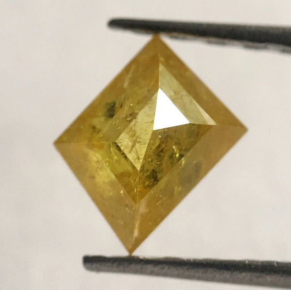 0.42 Ct Yellow Color geometric shape Natural Loose Diamond, 5.10 mm X 4.00 mm x 2.50 mm Fancy Shape Natural Loose Diamond For ring SJ29/06