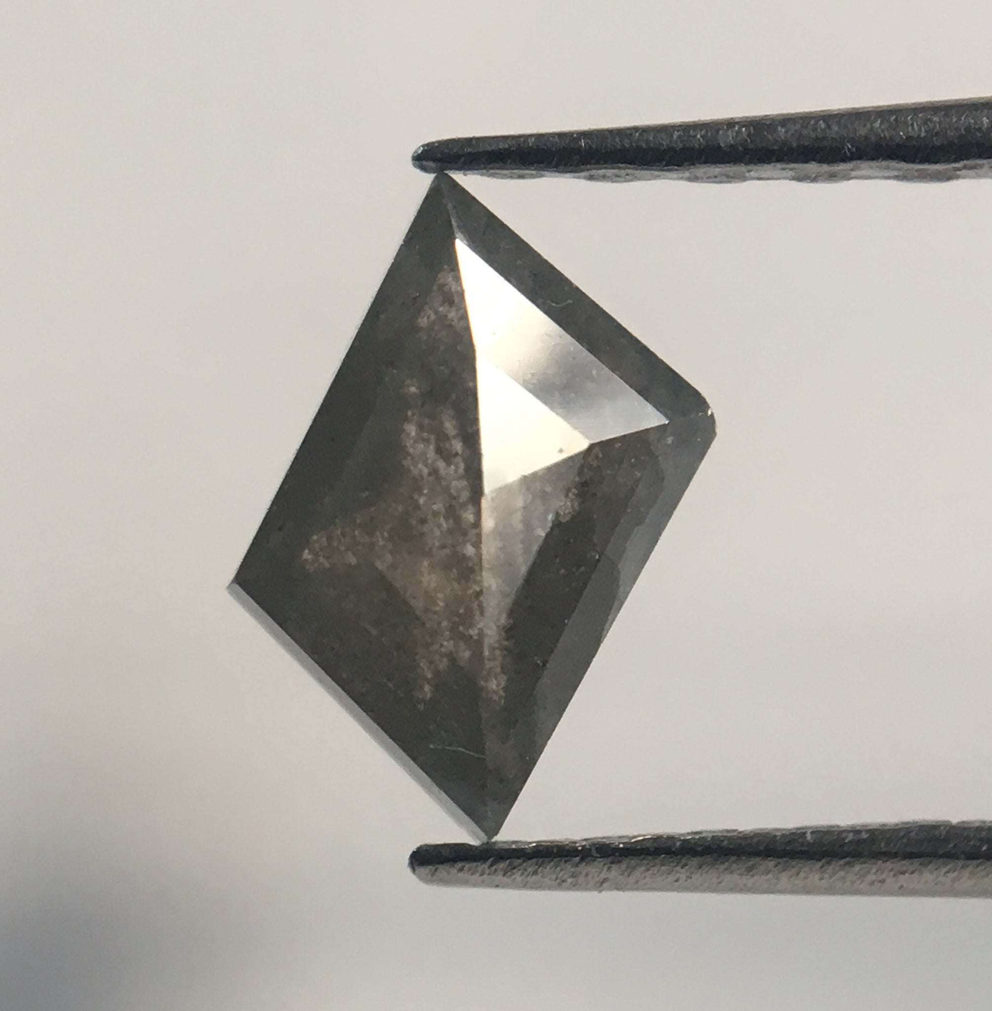 0.64 Ct Grey Color Geometric Shape Natural Loose Diamond, 6.94 mm X 5.58 mm x 2.77 mm antique Shape Natural Loose Diamond For ring AJ14/45