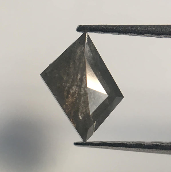 0.64 Ct Grey Color Geometric Shape Natural Loose Diamond, 6.94 mm X 5.58 mm x 2.77 mm antique Shape Natural Loose Diamond For ring AJ14/45