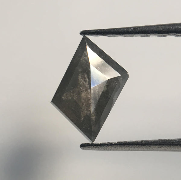 0.64 Ct Grey Color Geometric Shape Natural Loose Diamond, 6.94 mm X 5.58 mm x 2.77 mm antique Shape Natural Loose Diamond For ring AJ14/45