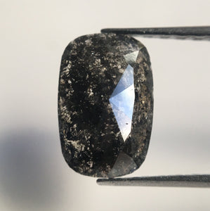 1.29 Ct Natural Oval Shape Grey Transparent Diamond 9.37 mm x 6.24 mm x 2.06 mm Size Rustic Natural Loose Diamond AJ14/63