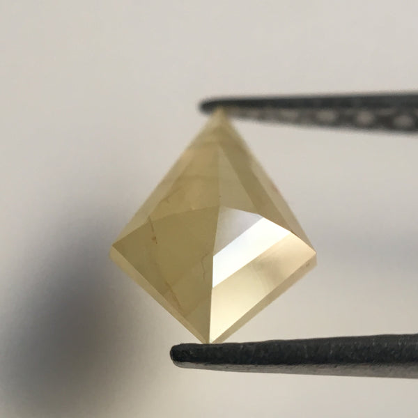 0.47 Ct Natural Yellowish Grey Color Kite Shape Loose Diamond, 7.76 mm X 5.36 mm X 1.79 mm Excellent Natural Loose Diamond Quality SJ41/32