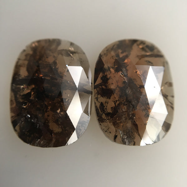 5.69 Ct Oval Shape Fancy Brown Natural Loose Diamond 11.76 mm X 8.57 mm x 2.57 mm Oval Shape Rose Cut Natural Loose Diamond SJ45/27