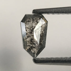 0.72 Ct Genuine Fancy Grey Color Geometric shape Natural Diamond, 7.32 mm X 4.53 mm X 2.26 mm Natural Loose Diamond SJ46/10