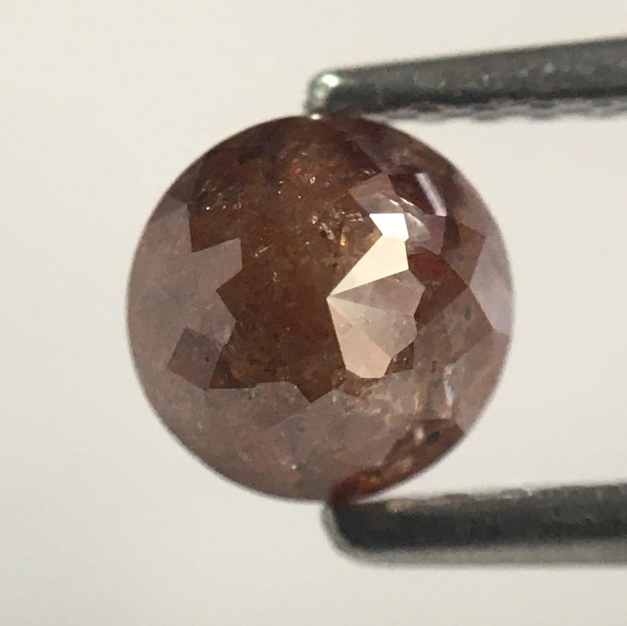 0.92 Ct Brown Round Shape Rose cut Loose Natural Diamond, 5.42 mm x 3.50 mm Rose cut Loose Natural diamond low price SJ51/08