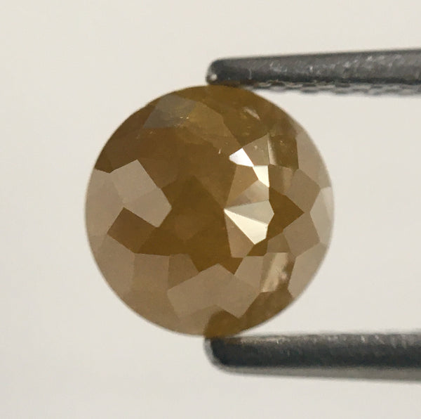 1.49 Ct Yellowish Brown Round Shape Rose cut Loose Natural Diamonds, 6.24 mm X 4.32 mm Rose cut Loose Natural diamond low price SJ51/23