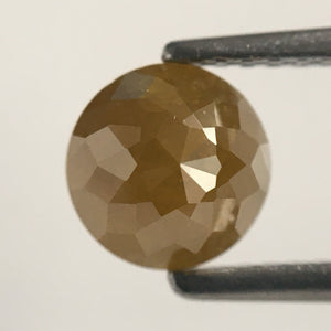 1.49 Ct Yellowish Brown Round Shape Rose cut Loose Natural Diamonds, 6.24 mm X 4.32 mm Rose cut Loose Natural diamond low price SJ51/23