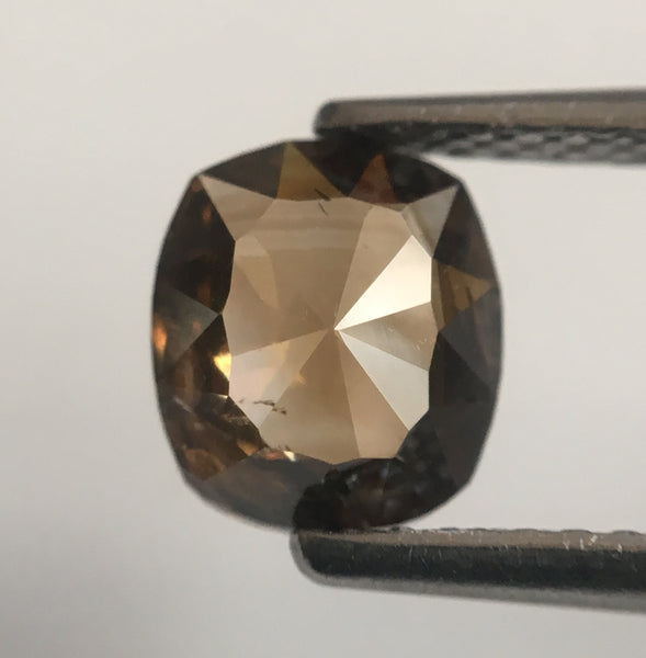 0.95 Ct Oval Brown Natural Loose Diamond 6.98 mm X 6.17 mm X 2.42 mm Natural Loose Diamond SJ48/08