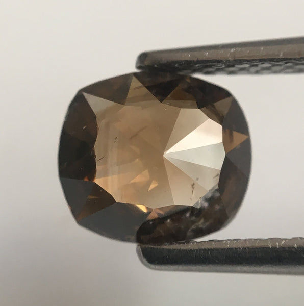 0.95 Ct Oval Brown Natural Loose Diamond 6.98 mm X 6.17 mm X 2.42 mm Natural Loose Diamond SJ48/08