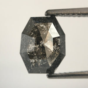 1.77 Salt And Pepper Geometric shape Natural Loose Diamond, 9.16 mm X 7.34 mm X 3.07 mm Natural Loose Diamond SJ49/46