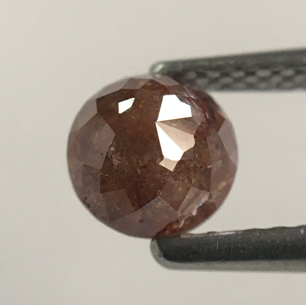 0.92 Ct Brown Round Shape Rose cut Loose Natural Diamond, 5.42 mm x 3.50 mm Rose cut Loose Natural diamond low price SJ51/08