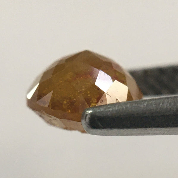 1.19 Ct Yellowish Brown Round Shape Rose cut Loose Natural Diamonds, 6.05 mm X 3.81 mm Rose cut Loose Natural diamond low price SJ51/10