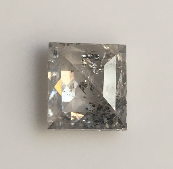 0.32 Ct Fancy Grey Square Shape Natural Loose Diamond, 4.19 mm X 1.71 mm Fancy Loose Diamond SJ52/27