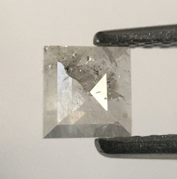 0.37 Ct light Grey Square Shape Natural Loose Diamond, 4.13 mm X 1.70 mm Fancy Loose Diamond SJ52/29