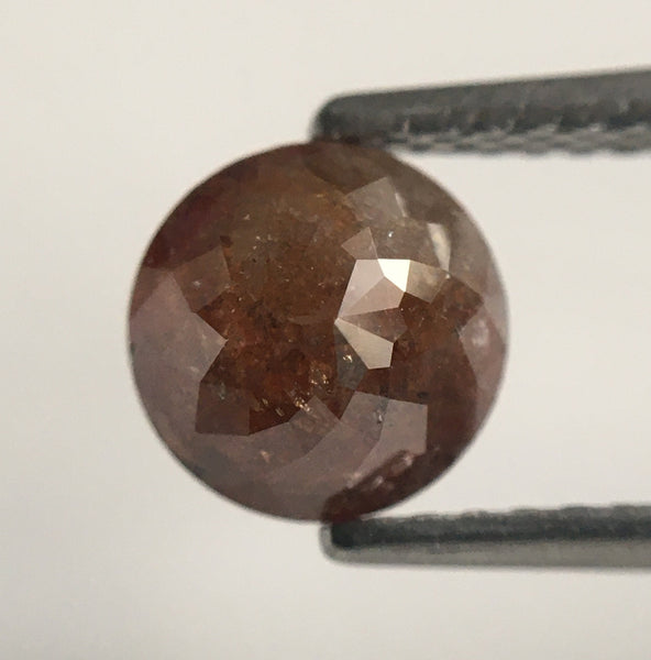 1.46 Ct Brown Round Shape Rose cut Loose Natural Diamond, 6.45 mm x 4.06 mm Rose cut Loose Natural diamond low price SJ51/25