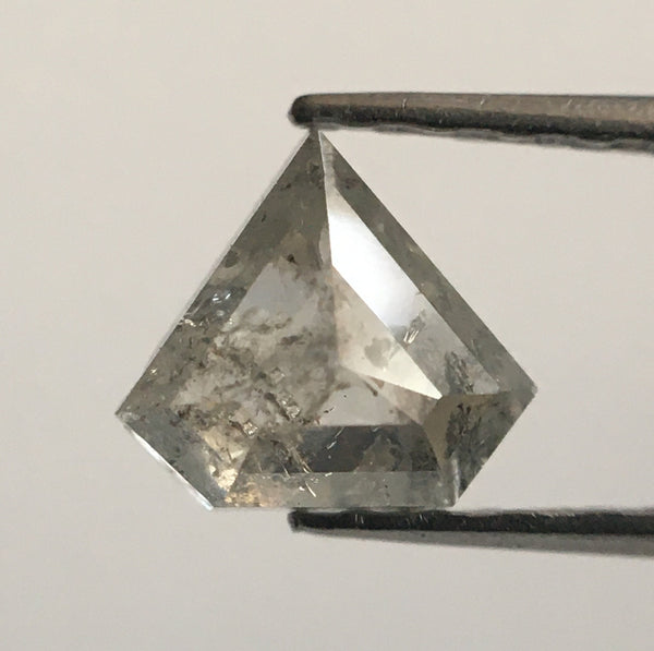 0.50 Ct Fancy Grey color Diamond Shape Natural Loose Diamond, 5.14 mm x 5.61 mm x 2.34 mm natural diamond for ring SJ53/01