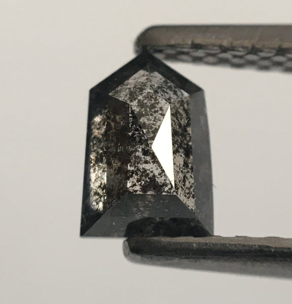 0.49 Ct Genuine Fancy Grey Color Geometric shape Natural Diamond, 5.56 mm X 3.82 mm X 2.35 mm Natural Loose Diamond SJ53/49