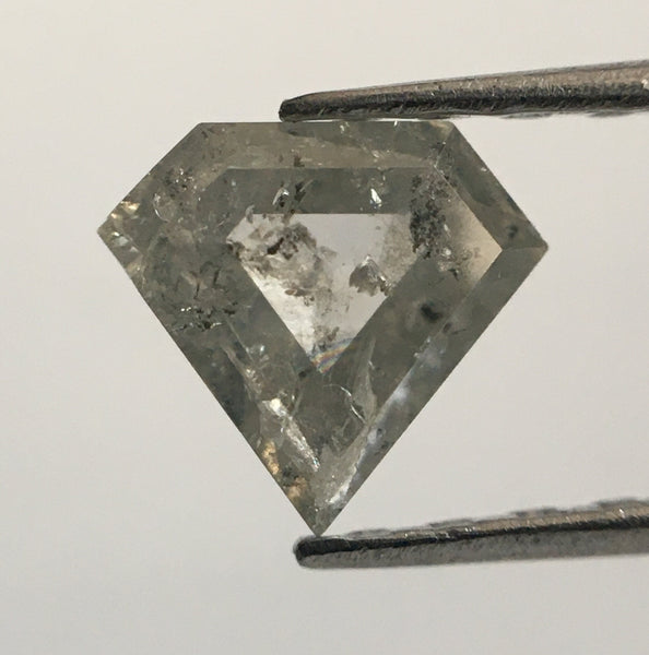 0.50 Ct Fancy Grey color Diamond Shape Natural Loose Diamond, 5.14 mm x 5.61 mm x 2.34 mm natural diamond for ring SJ53/01