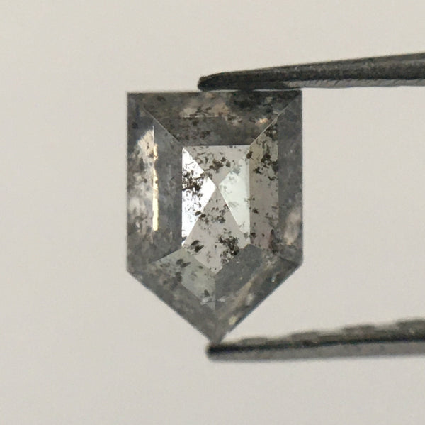 0.37 Ct Geometric Fancy Grey Natural Loose Diamond