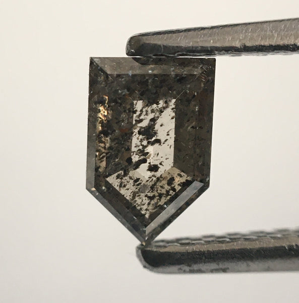 0.47 Ct Genuine Fancy Grey Color Geometric shape Natural Diamond, 5.84 mm X 3.82 mm X 1.94 mm Natural Loose Diamond SJ53/48