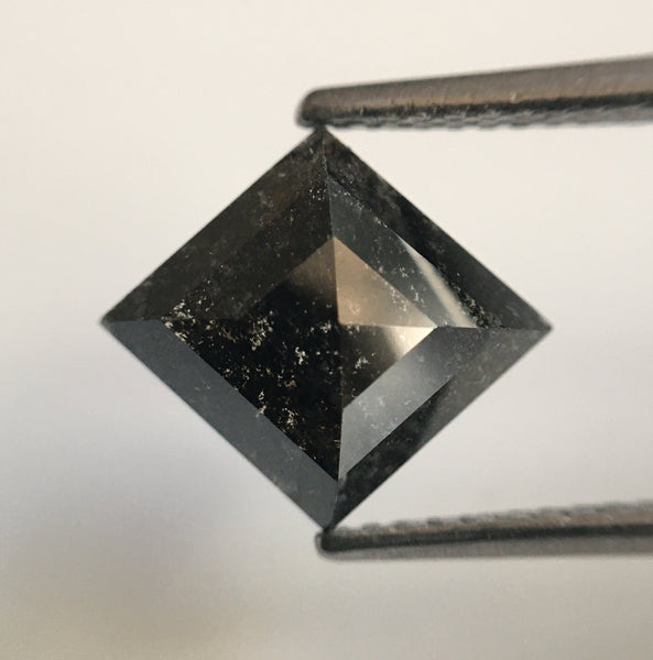 2.17 Ct Rhombus shape Natural Loose Diamond 11.18 mm X 9.97 mm X 3.44 mm Grey Black Color Kite shape Diamond Use for Jewellery SJ54/24