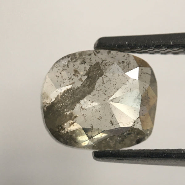 1.44 Ct Oval Rose Cut Diamond: Fancy Light Brown Loose Stone