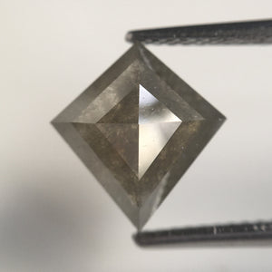 2.69 Ct Natural Loose Diamond Kite Shape, 10.55 MM X 9.72 MM X 4.42 MM Fancy Grey Color Geometric shape natural diamond for Jewelry SJ64/43