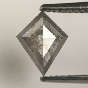 0.91 Ct Natural Loose Diamond Kite Shape, 8.50 mm x 6.77 mm x 2.69 mm Fancy Grey Color Geometric shape natural diamond for Jewelry SJ70/46