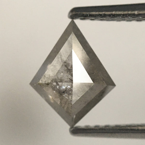 0.91 Ct Natural Loose Diamond Kite Shape, 8.50 mm x 6.77 mm x 2.69 mm Fancy Grey Color Geometric shape natural diamond for Jewelry SJ70/46