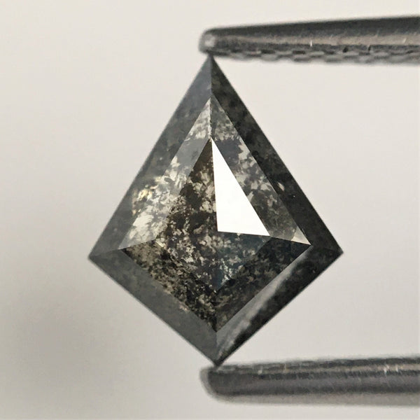 0.89 Ct Natural Loose Diamond Kite Shape, 7.87 mm x 6.41 mm x 2.93 mm Fancy Grey Color Geometric shape natural diamond for Jewelry SJ70/47