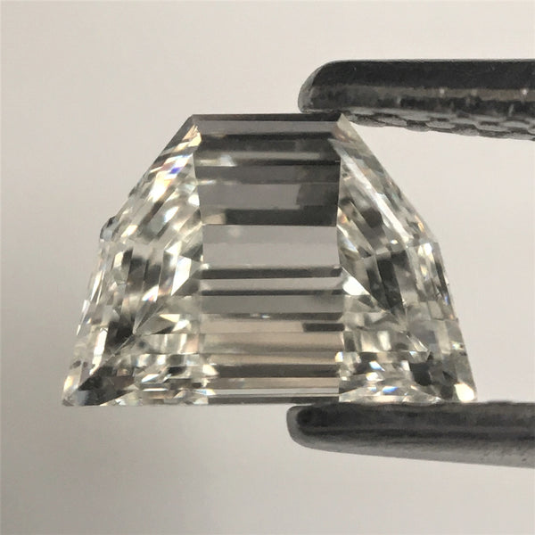 0.68 Ct Trapezoid Shape Natural Loose Diamond J Color VS1 Clarity, 4.60 mm x 6.55 mm x 2.56 mm Near Colorless Geometric Cut Diamond SJ39/58