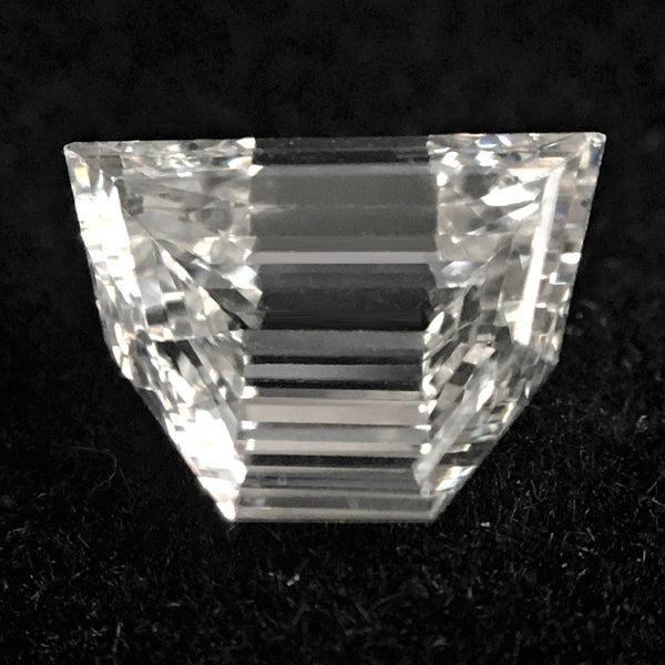 0.68 Ct Trapezoid Shape Natural Loose Diamond J Color VS1 Clarity, 4.60 mm x 6.55 mm x 2.56 mm Near Colorless Geometric Cut Diamond SJ39/58