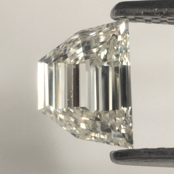 0.68 Ct Trapezoid Shape Natural Loose Diamond J Color VS1 Clarity, 4.60 mm x 6.55 mm x 2.56 mm Near Colorless Geometric Cut Diamond SJ39/58