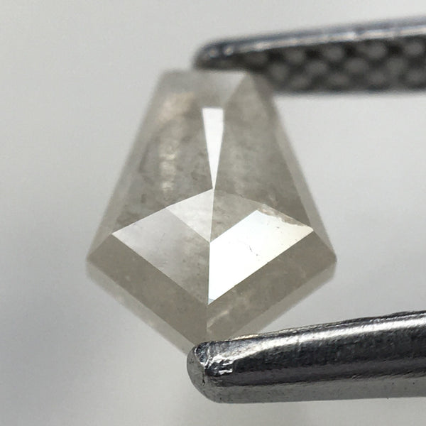 0.51 Ct Antique Shape Fancy Gray Color Natural Loose Diamond, 6.56 mm x 4.69 mm x 1.88 mm Geometry shape Natural Loose Diamond SJ73/34