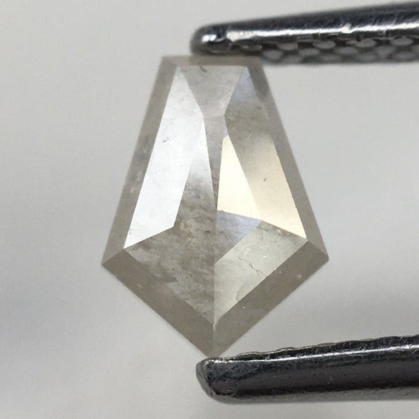 0.51 Ct Antique Shape Fancy Gray Color Natural Loose Diamond, 6.56 mm x 4.69 mm x 1.88 mm Geometry shape Natural Loose Diamond SJ73/34